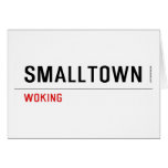 Smalltown  Greeting/note cards