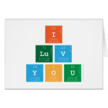 I 
 luv 
 You  Greeting/note cards