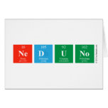 NEDUNO  Greeting/note cards
