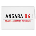 ANGARA  Greeting/note cards