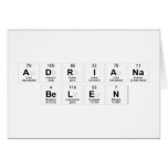 ADrIaNa 
 Belen  Greeting/note cards