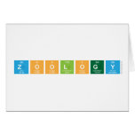 Zoology  Greeting/note cards