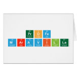 Profe
 Maravilla  Greeting/note cards