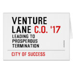 Venture  Lane  Greeting/note cards