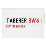 Taberer  Greeting/note cards