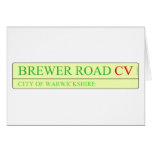 brewer road  Greeting/note cards