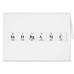 Inorganic  Greeting/note cards