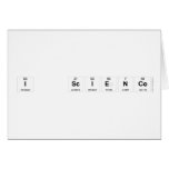 I  Science  Greeting/note cards