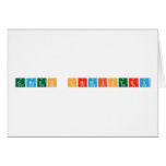 Green Chemistry  Greeting/note cards