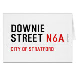 Downie Street  Greeting/note cards