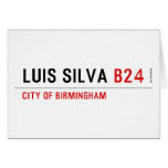 Luis Silva  Greeting/note cards