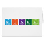 MIKEL  Greeting/note cards