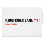 Kingfisher Lane  Greeting/note cards