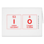 io  Greeting/note cards