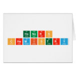 Honors
 Chemistry   Greeting/note cards