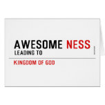 awesome  Greeting/note cards