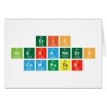 Eric
 Alexanders
 Computer  Greeting/note cards