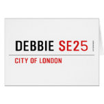 DEBBIE  Greeting/note cards