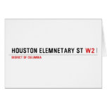 houston elemnetary st  Greeting/note cards