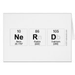 nerd  Greeting/note cards