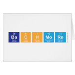 Bachmore  Greeting/note cards