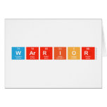 WARRIOR  Greeting/note cards