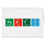 Party  Greeting/note cards