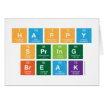 Happy
 Spring
 Break  Greeting/note cards