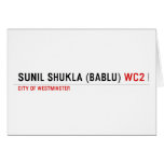 Sunil shukla (bablu)  Greeting/note cards