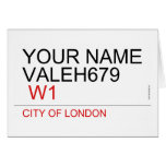 Your Name Valeh679    Greeting/note cards