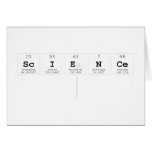 Science
   Greeting/note cards