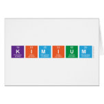 Kimium  Greeting/note cards