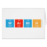 Warmth  Greeting/note cards