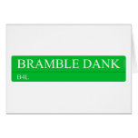 Bramble Dank  Greeting/note cards
