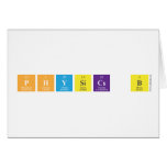 Physics B  Greeting/note cards