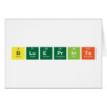 Blueprints  Greeting/note cards