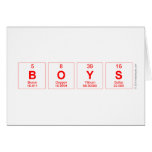 boys  Greeting/note cards