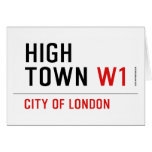 HIGH TOWN  Greeting/note cards
