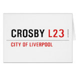 Crosby  Greeting/note cards