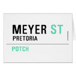 Meyer  Greeting/note cards