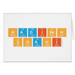 Hadiseh
 Shahi  Greeting/note cards