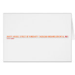 Raffy Afable street of kingRAffy tagoloan misamis oriental  Greeting/note cards