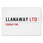 llanaway  Greeting/note cards