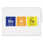 Bente  Greeting/note cards