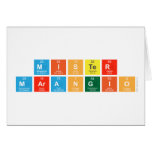Mister
 Marangio  Greeting/note cards