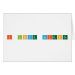 I love science  Greeting/note cards