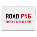 ROAD  Greeting/note cards
