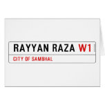 Rayyan Raza  Greeting/note cards