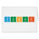 YUSUF  Greeting/note cards