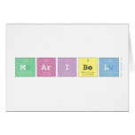 Maribel  Greeting/note cards